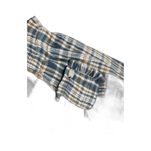 Tartine Et Chocolat Plaid Ruffle Shorts