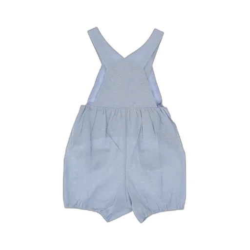 Tartine Et Chocolat Sleeveless Smocked Dungaree Romper