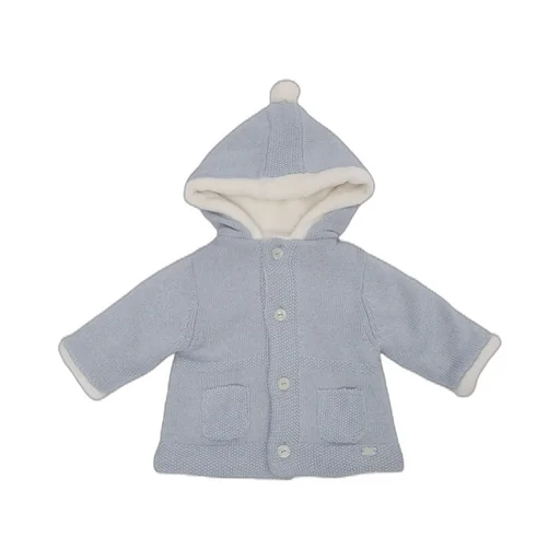 Tartine Et Chocolat Button-Up Hooded Cardigan