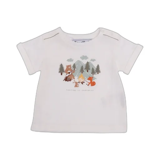Tartine Et Chocolat Graphic Printed Crewneck T-Shirt