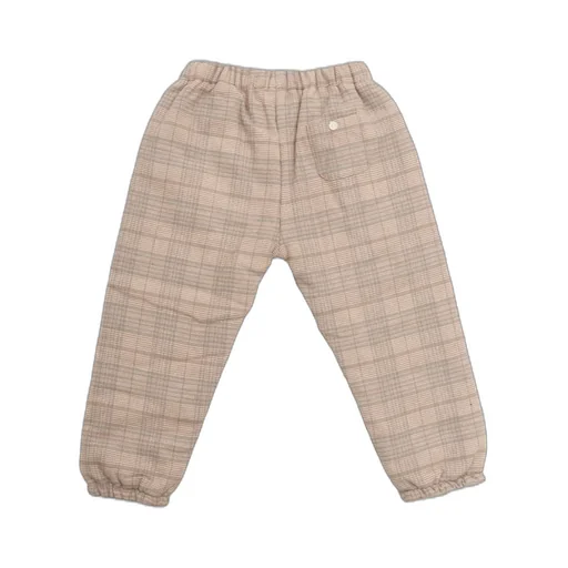 Tartine Et Chocolat Checked Straight Leg Trousers