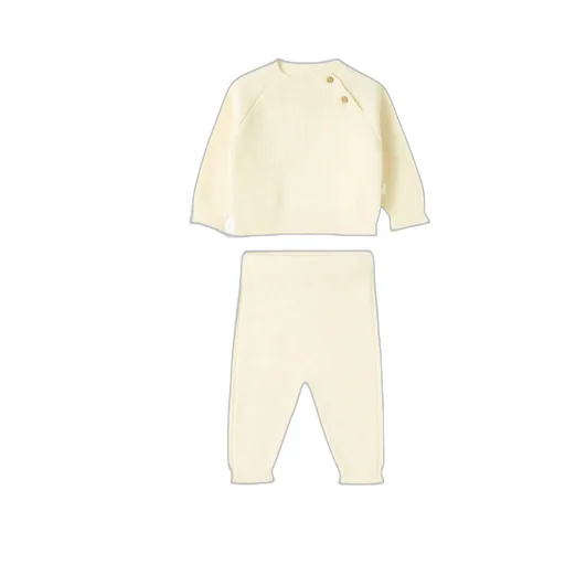 Teddy & Minou Buttoned Knitted Suit