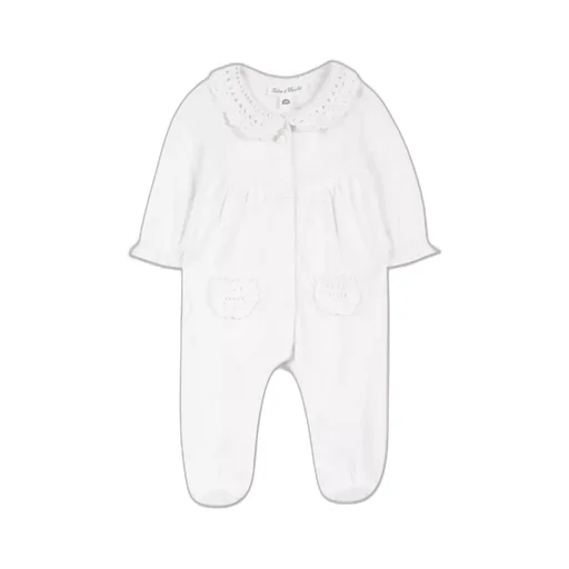 Tartine Et Chocolat Crochet-Detailed Crewneck Pyjamas