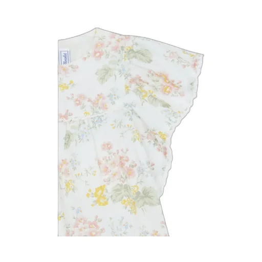 Tartine Et Chocolat Floral Ruffle Top
