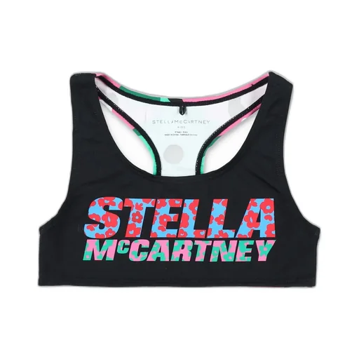 Stella Mccartney Kids Logo Printed Cropped Top