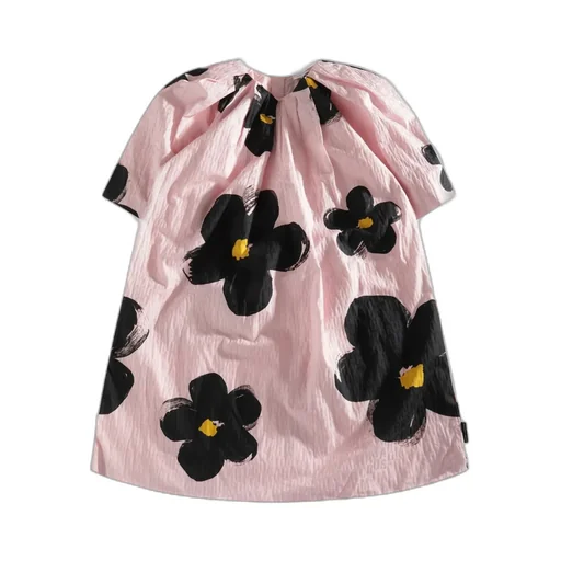 The Marc Jacobs Kids Floral Patterned Short-Sleeved Dress