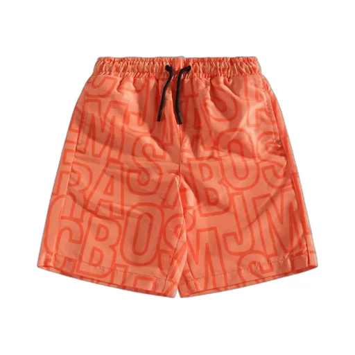 The Marc Jacobs Kids Logo-Print Drawstring Swim Shorts