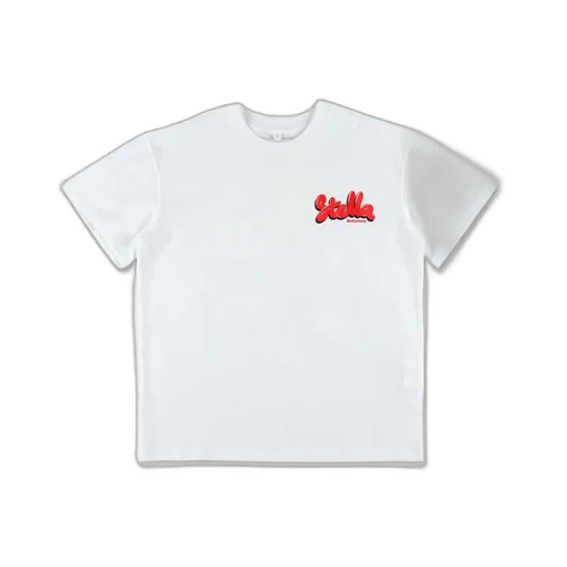 Stella Mccartney Kids Logo Printed Crewneck T-Shirt