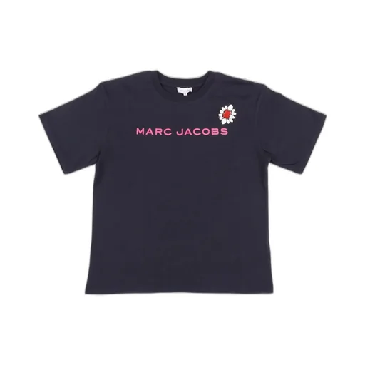The Marc Jacobs Kids Logo-Embroidered Crewneck T-Shirt