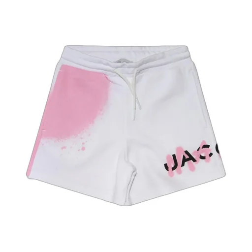 The Marc Jacobs Kids Logo Printed Drawstring Shorts
