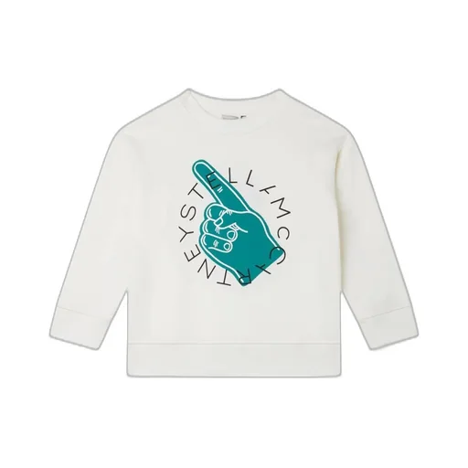 Stella Mccartney Kids Logo Print Sweatshirt