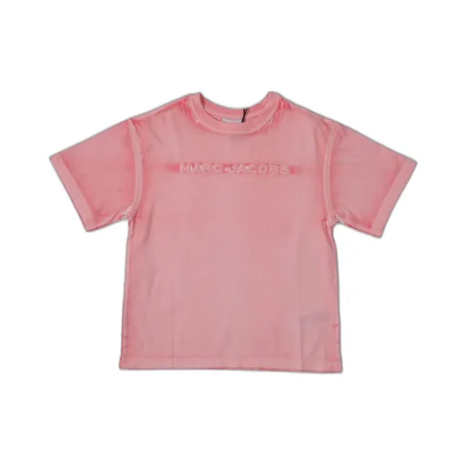 The Marc Jacobs Kids Logo Embroidered Crewneck T-Shirt