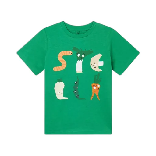 Stella Mccartney Kids Farm Printed Crewneck T-Shirt