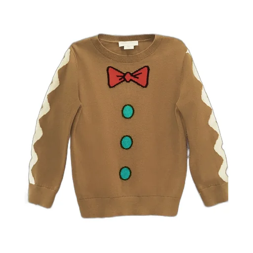 Stella Mccartney Kids Intarsia-Knit Crewneck Jumper
