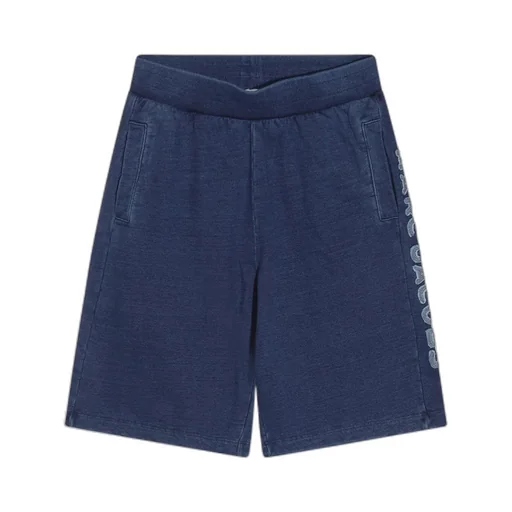 The Marc Jacobs Kids Logo-Patch Shorts
