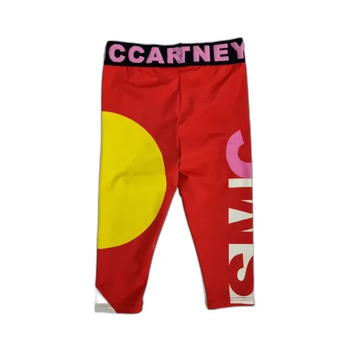 Stella Mccartney Kids Logo-Waistband Stretched Leggings