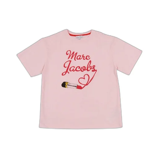 The Marc Jacobs Kids Lipstick Printed Crewneck T-Shirt