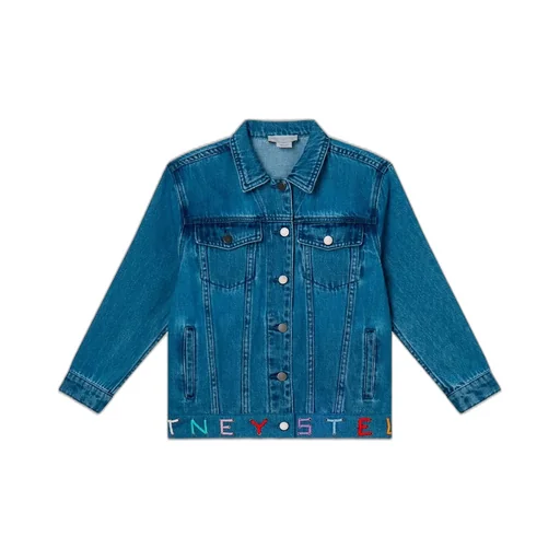 Stella Mccartney Kids Long-Sleeved Denim Jacket