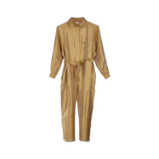 The Animals Observatory Logo Printed Grasshopper Jumpsuit