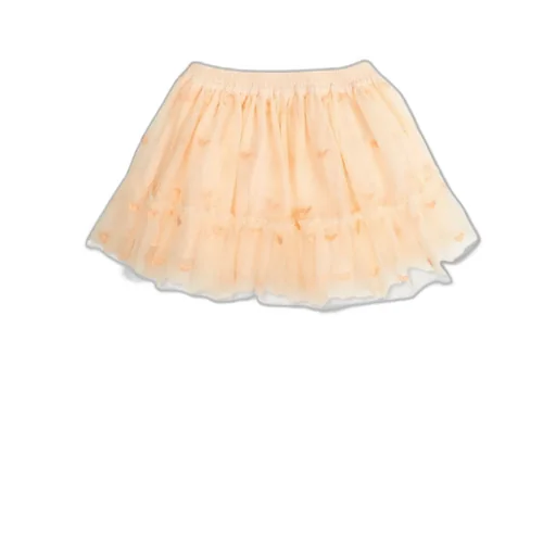Stella Mccartney Kids Heart-Embroidered Ruffled Skirt