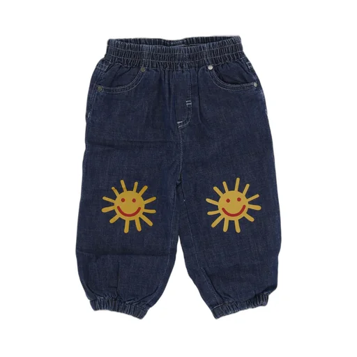 Stella Mccartney Kids Sun Printed Elasticated Waist Jeans