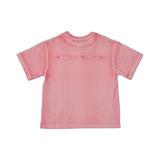 The Marc Jacobs Kids Logo Embroidered Crewneck T-Shirt
