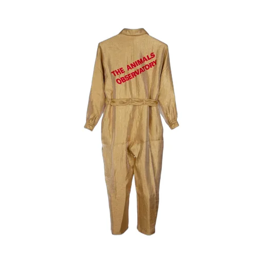 The Animals Observatory Logo Printed Grasshopper Jumpsuit