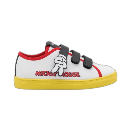 The Marc Jacobs Kids X Disney Logo-Printed Touch-Strap Sneakers