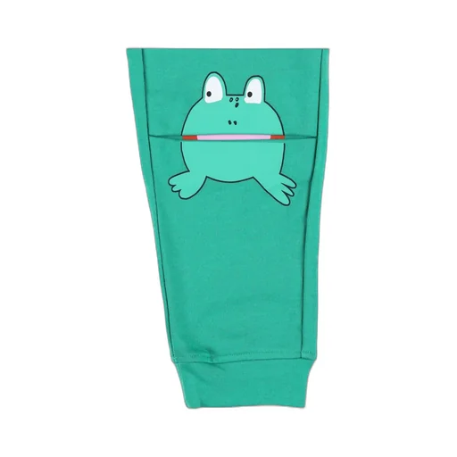 Stella Mccartney Kids Frog-Printed Ribbed Ankle Track Pants