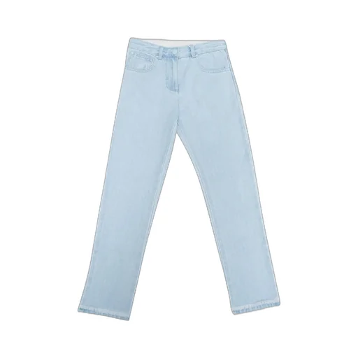 Stella Mccartney Kids Frayed Straight Jeans