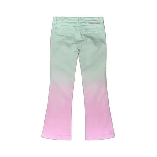Stella Mccartney Kids Logo Patch Flared Jeans
