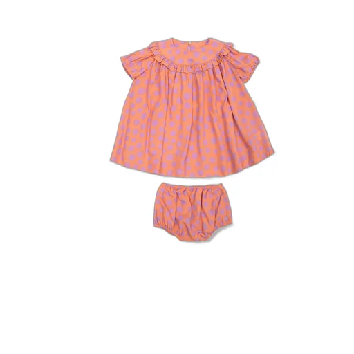Stella Mccartney Kids Polka-Dot Ruffled Dress Set