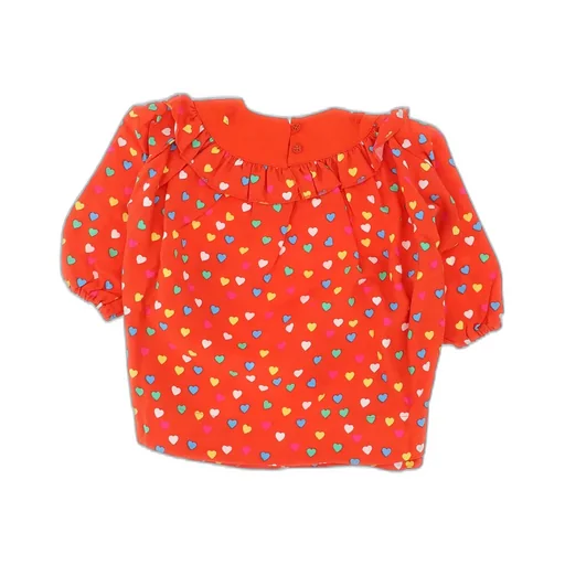 Stella Mccartney Kids Heart-Print Crewneck Dress