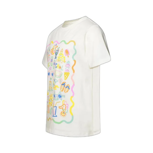 Stella Mccartney Kids Beach Printed Crewneck T-Shirt