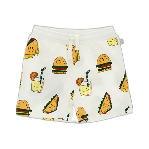 Stella Mccartney Kids Graphic-Printed Drawstring Shorts