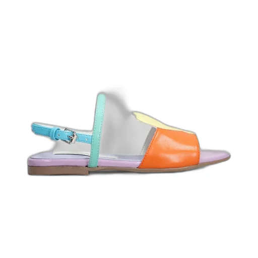 Stella Mccartney Kids Seashell Ankle Strapped Sandals