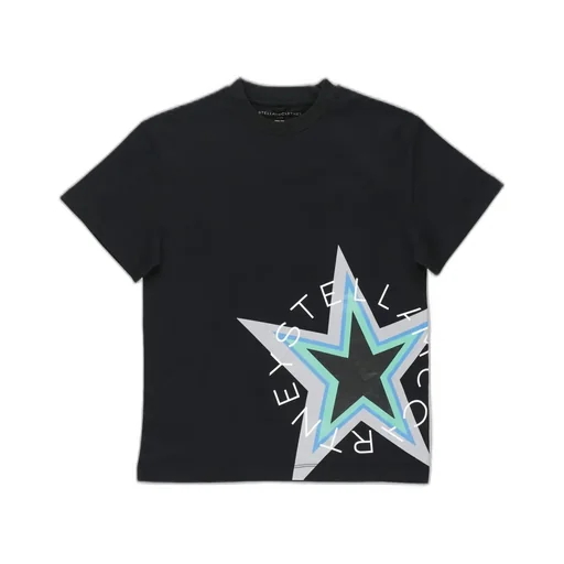 Stella Mccartney Kids Star Printed Crewneck T-Shirt