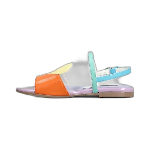Stella Mccartney Kids Seashell Ankle Strapped Sandals