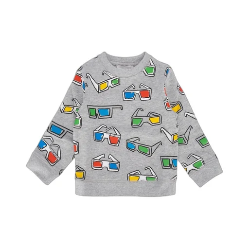 Stella Mccartney Kids Sunglasses Printed Crewneck Sweatshirt