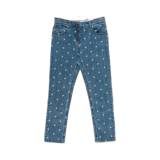 Stella Mccartney Kids Embroidered Stars Jeans