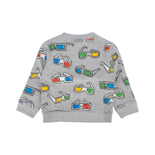Stella Mccartney Kids Sunglasses Printed Crewneck Sweatshirt