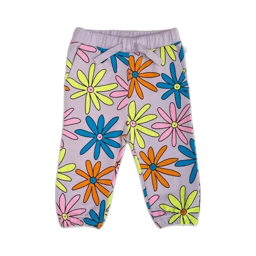 Stella Mccartney Kids Floral-Printed Drawstring Trousers