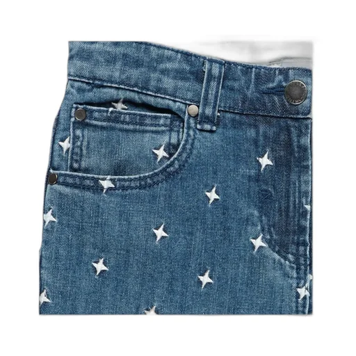 Stella Mccartney Kids Embroidered Stars Jeans