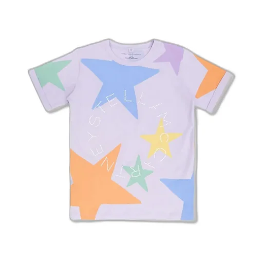 Stella Mccartney Kids Logo-Printed Crewneck T-Shirt