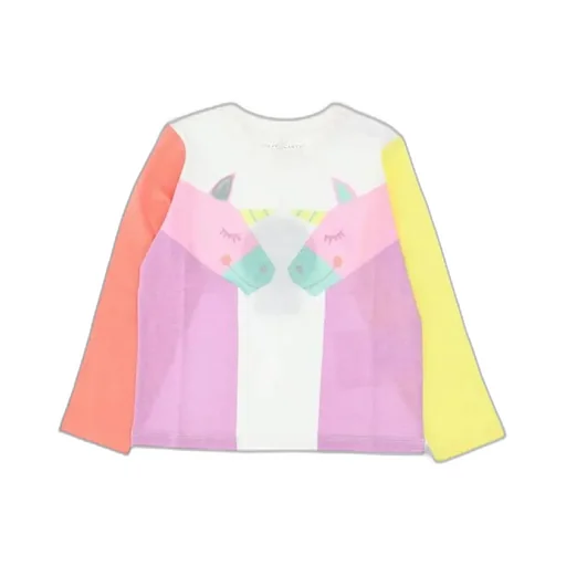 Stella Mccartney Kids Graphic-Printed Long Sleeved T-Shirt