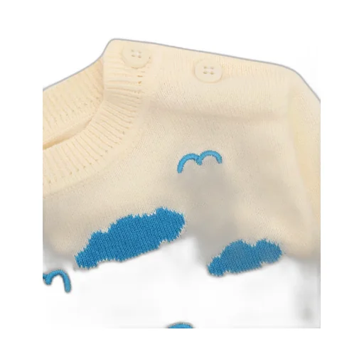 Stella Mccartney Kids Pattern Intarsia-Knit Crewneck Jumper