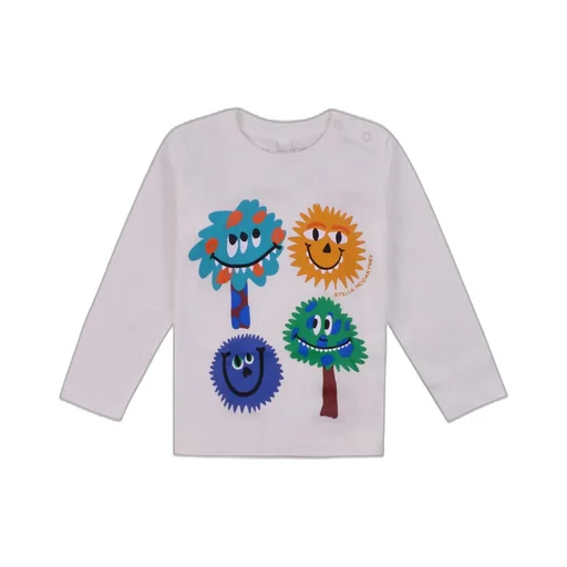 Stella Mccartney Kids Cartoon-Printed Crewneck T-Shirt