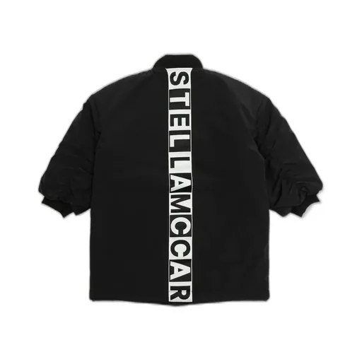 Stella Mccartney Kids Logo Printed Bomber Jacket
