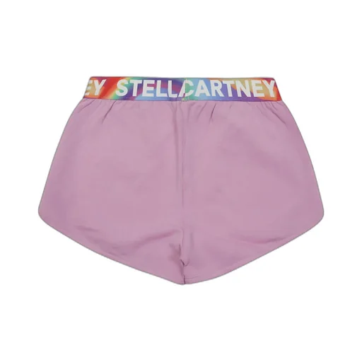 Stella Mccartney Kids Logo Tape Shorts
