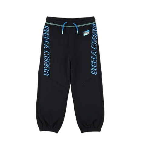 Stella Mccartney Kids Logo Printed Drawstring Track Pants